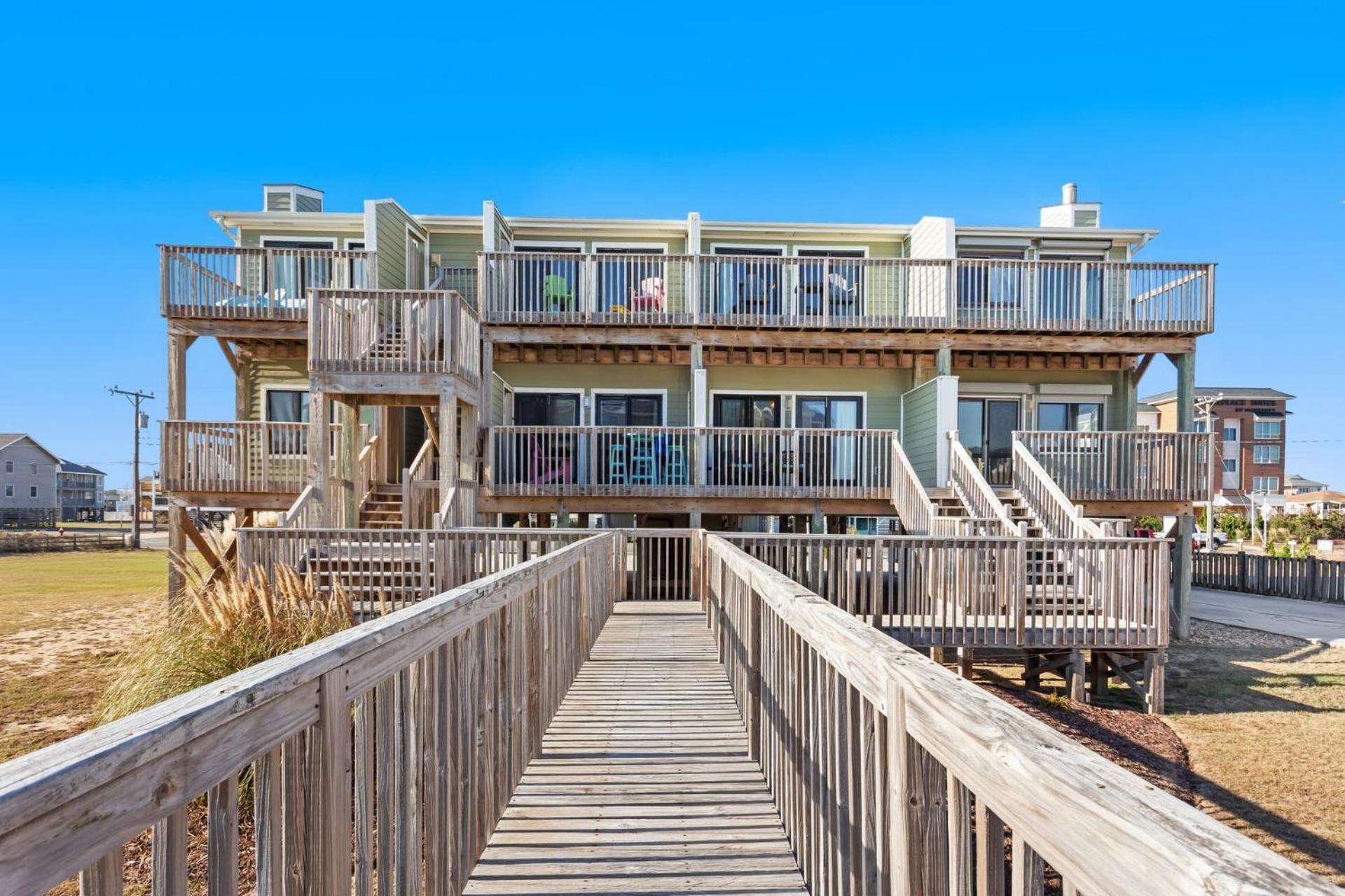 Sw16 Seawalk 16 Semi-Oceanfront Villa Kill Devil Hills Eksteriør billede